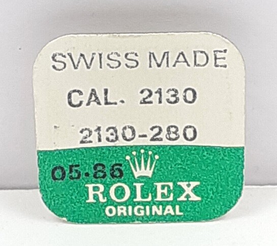 Original ROLEX Cal. 2130 Part # 2130-280 Hour Wheel ht.1.29mm. NOS Sealed