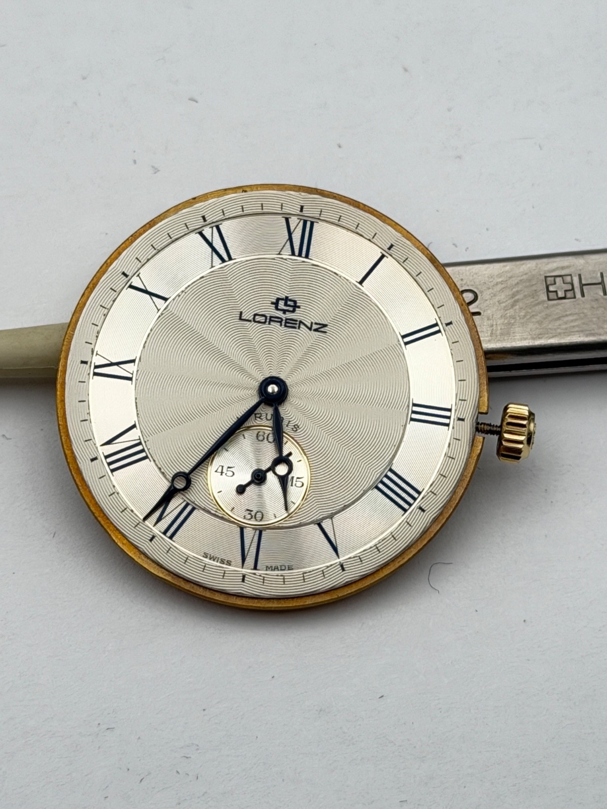 Lorenz peseux 7001 movement movement