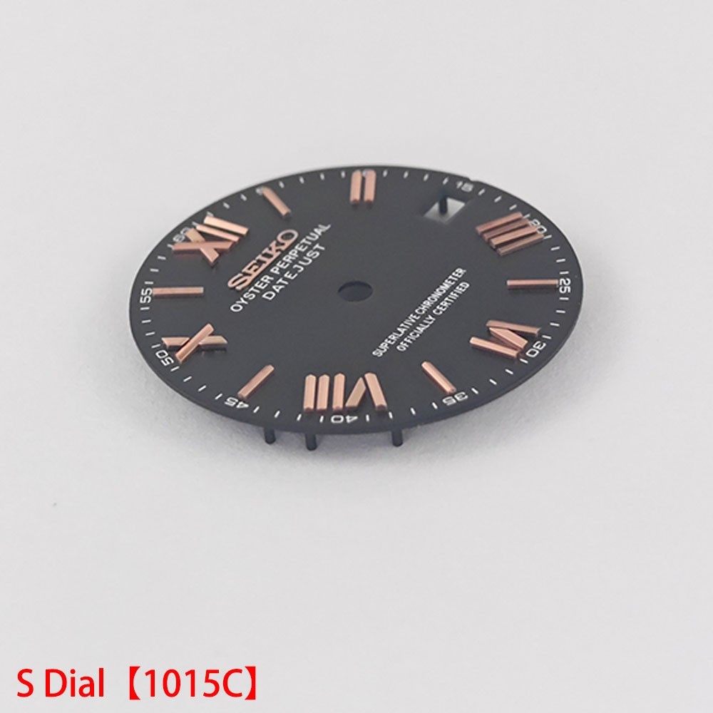 For Seiko 28.5mm Watch Dial No Luminous Fit NH35 NH36 Movement Watches Faces Mod
