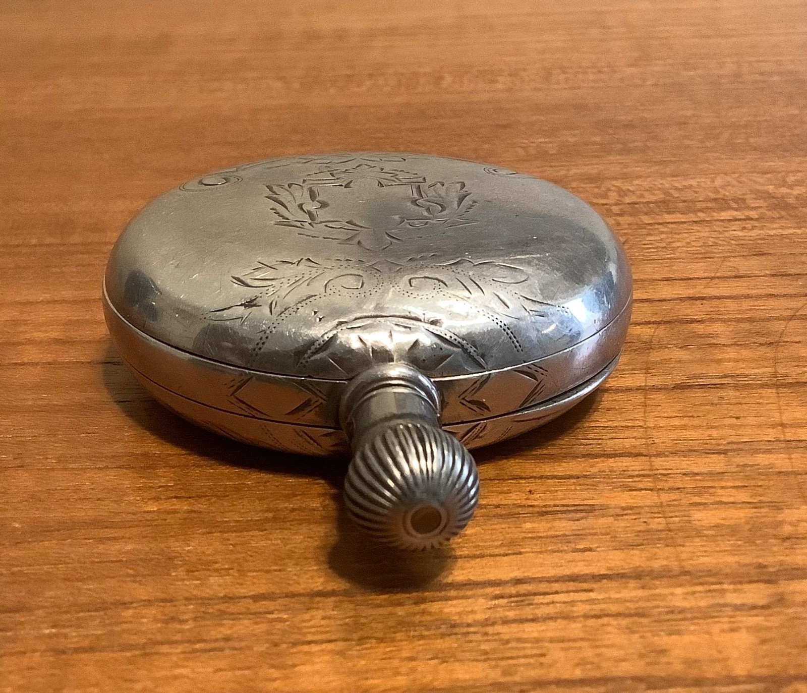 Fahys Coin Silver Engraved Pocket Watch Case 16s Full Hunter Key Wind Cuvette