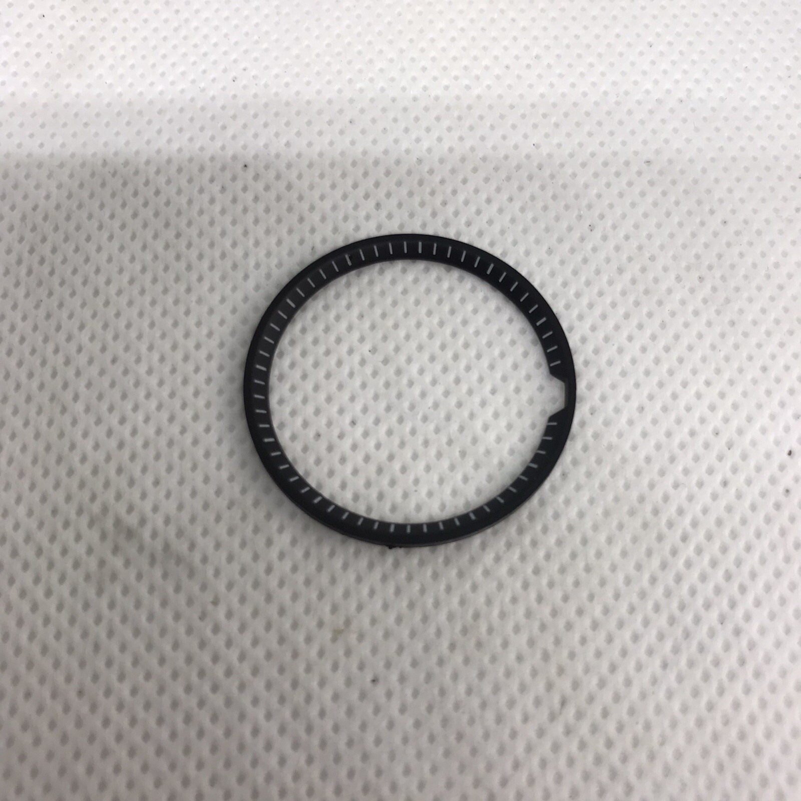 030 SEIKO AFTERMARKET BLACK CHAPTER RING MINUTE TRACK SKX013 DIVERS 7S26-0030