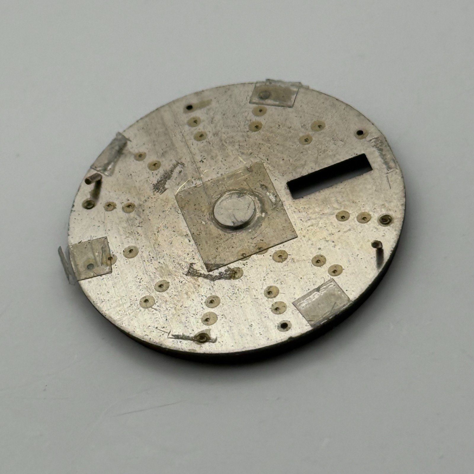 Seiko 7526-1424 Watch Dial Automatic Black Japan Spare Parts Repair 28.5mm