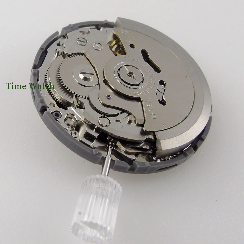 Japan NH38/NH38A Automatic Watch Movement Date Display 21600 BPH 24 Jewels