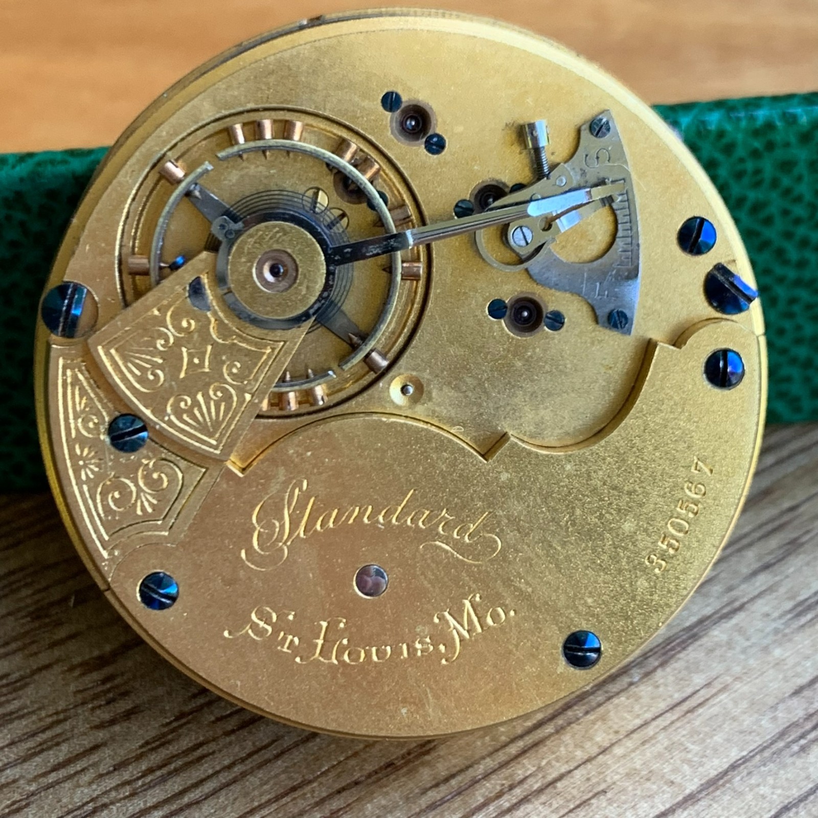 1890 Rockford Grade: 85 18S 15J Private Label Hunting Case Pocket Watch Movement