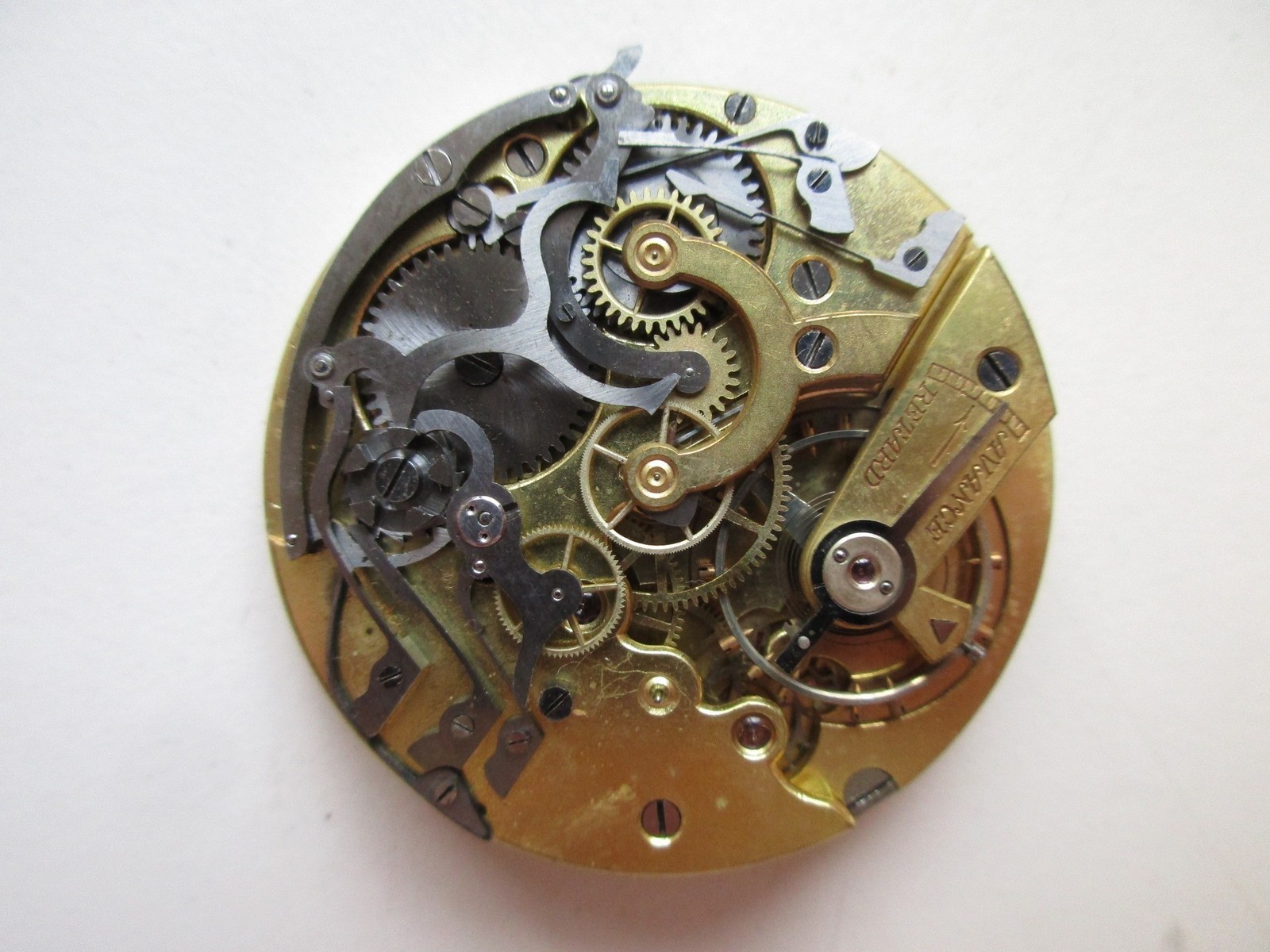 Chronograph pocket watch movement ø 43.2 mm – balance moves