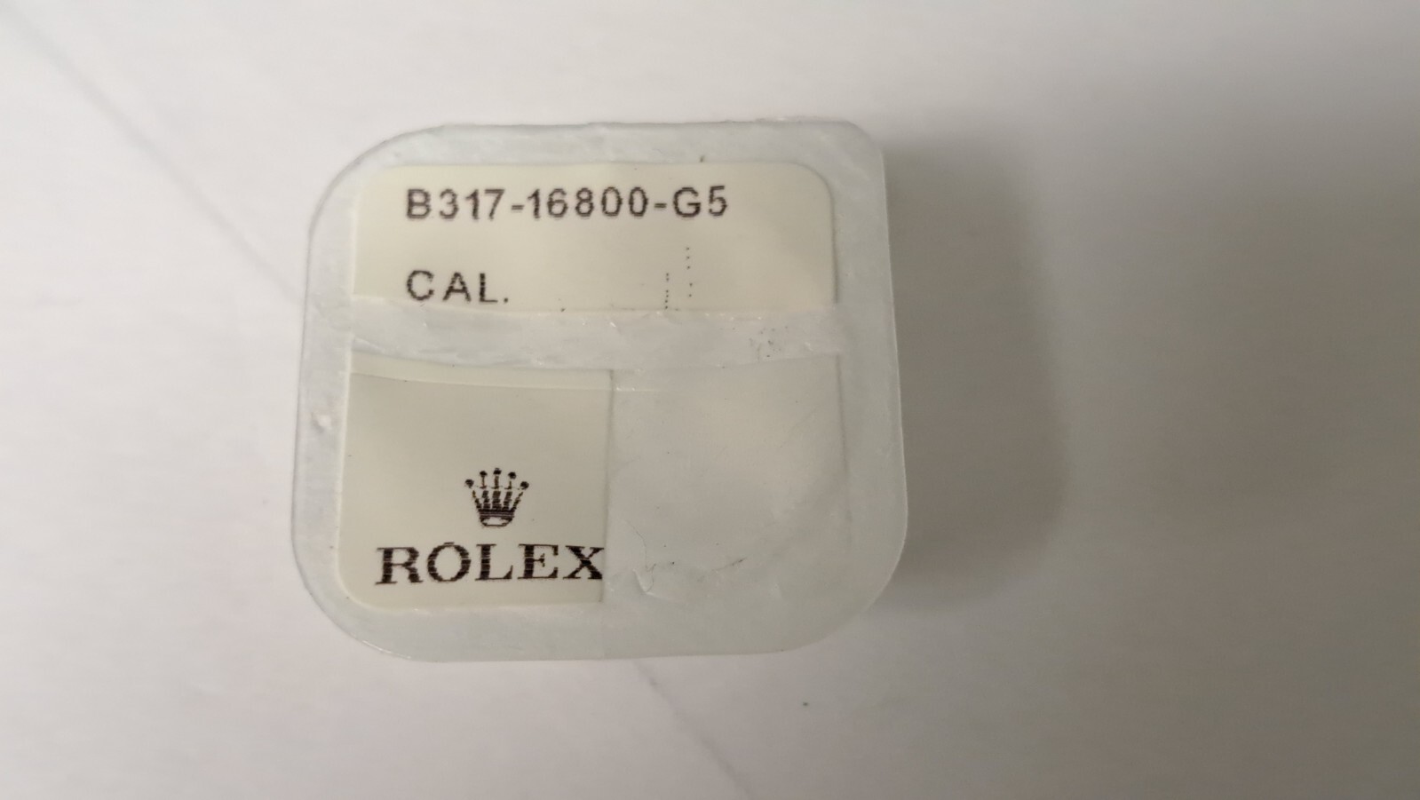 Rolex Click For Rotator Bezel 317-16800 G5 New Genuine (“one will be removed fro