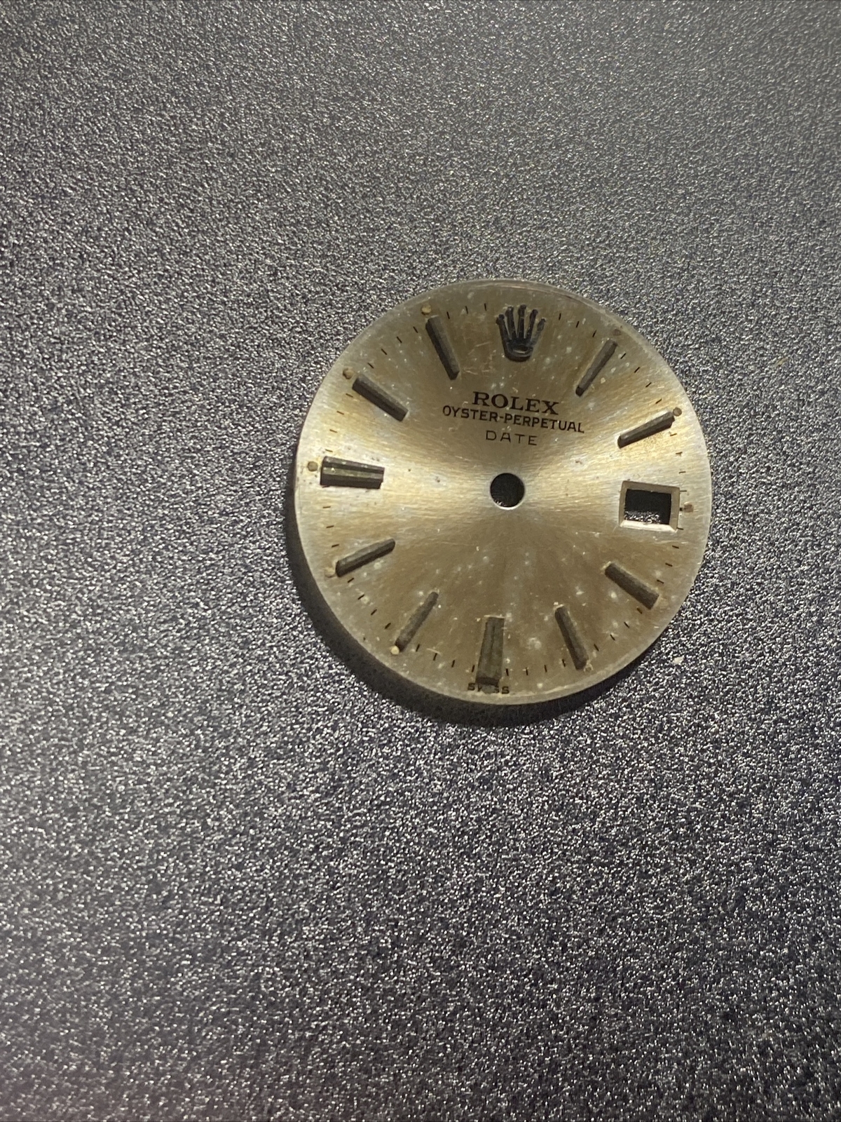 Rolex PUMPKIN Tropical Dial Lady Date 6917 6517 6916 6516 Refinished HAS SPOTS