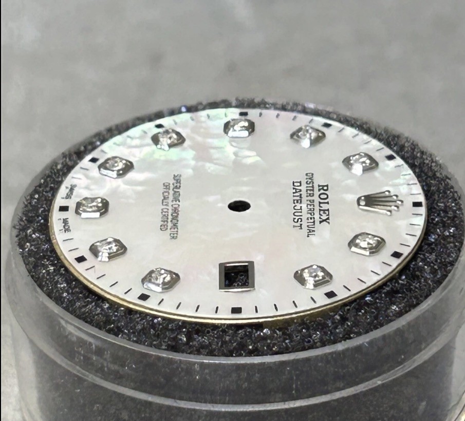 Rolex Mens Datejust Custom MOP Diamond Dial 36mm For Models 126234 & 126200