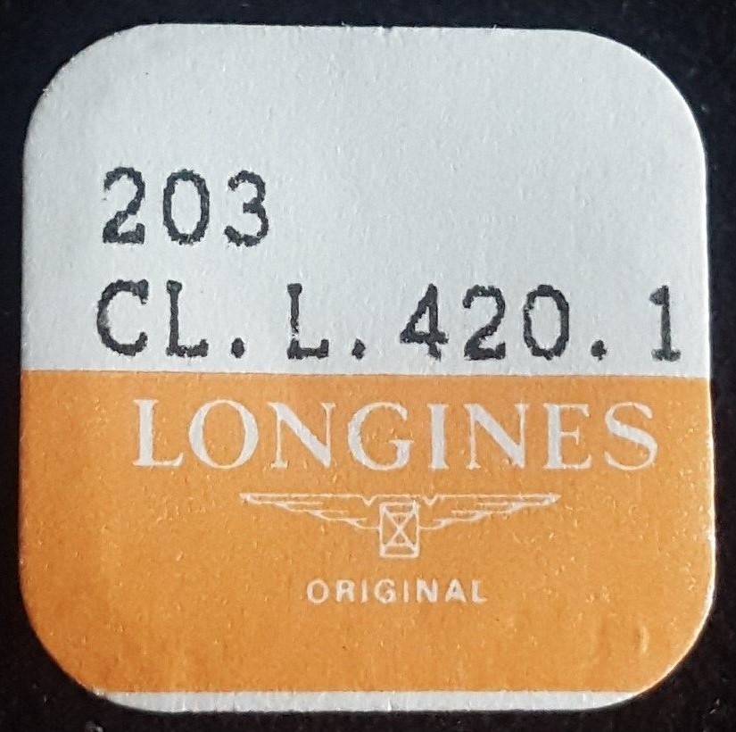 Longines Caliber 420.1 (ETA 282.001) Part Number 203 (Intermediate Wheel)