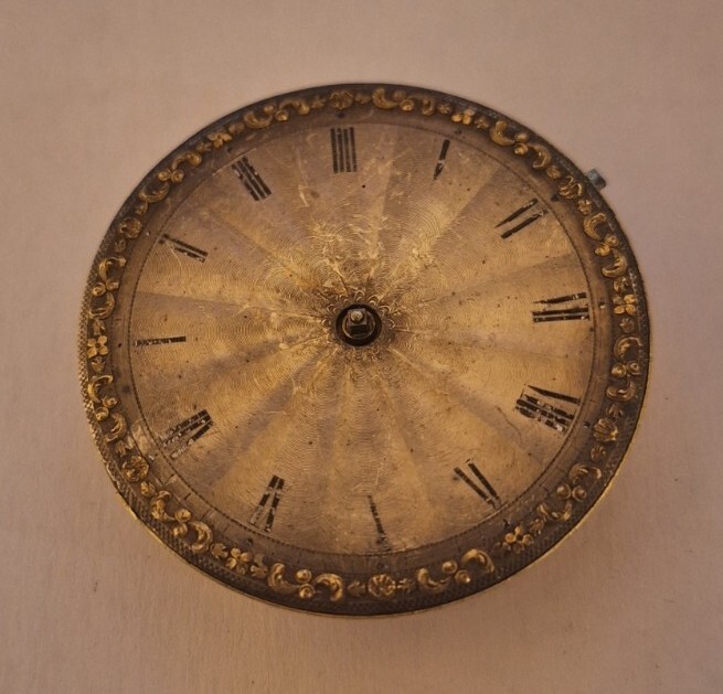Beautiful Vintage Muirhead Glasgow Pocket Watch Movement and Face – Balance Ok