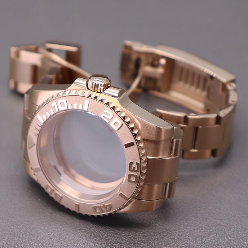 40mm Sterile Watch Cases 20mm Strap Prominent Ceramic Bezel Fit Nh35 36 Movement