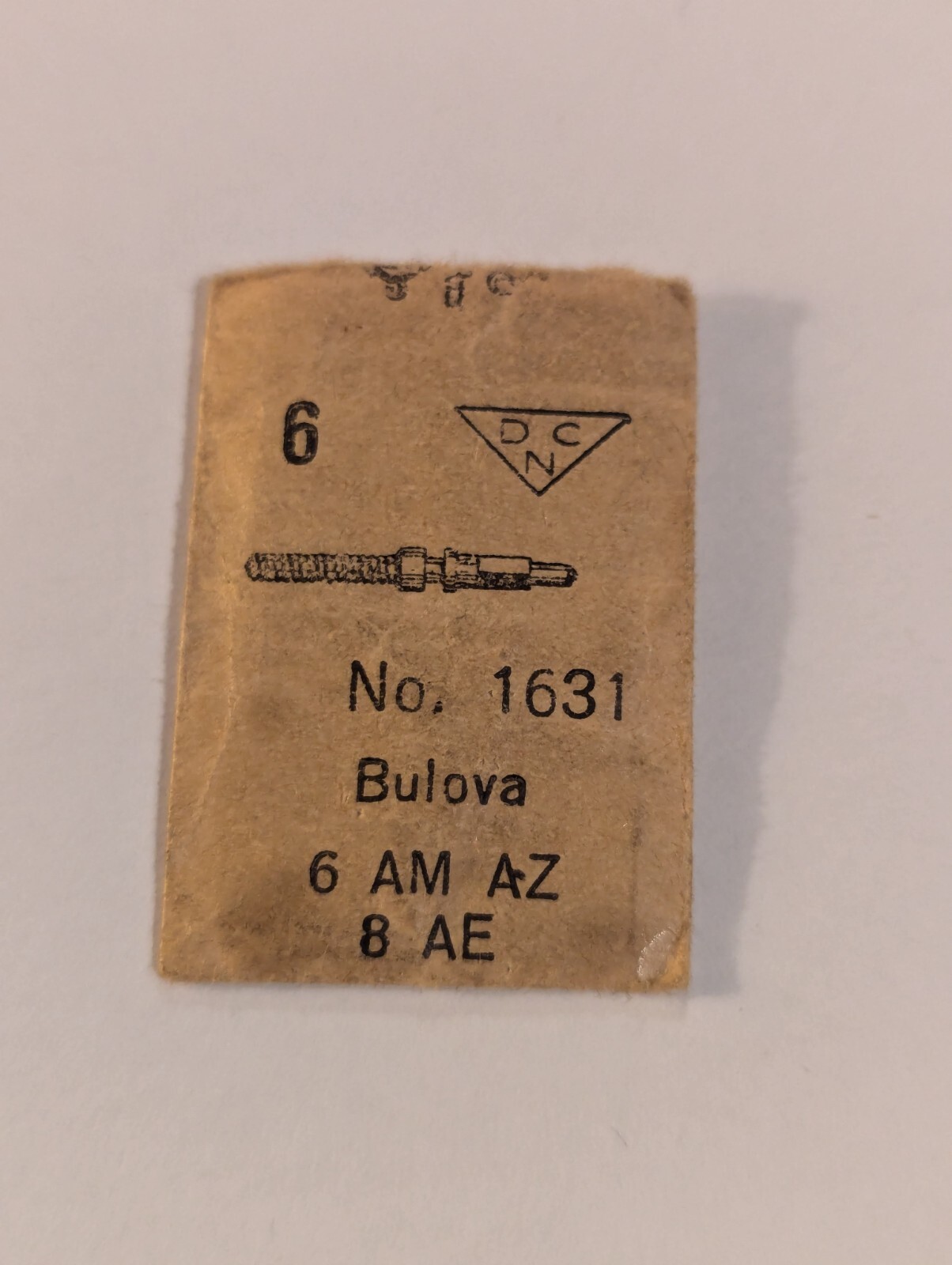 NOS Bulova 6AM/6AZ/8AE Watch Winding Stem
