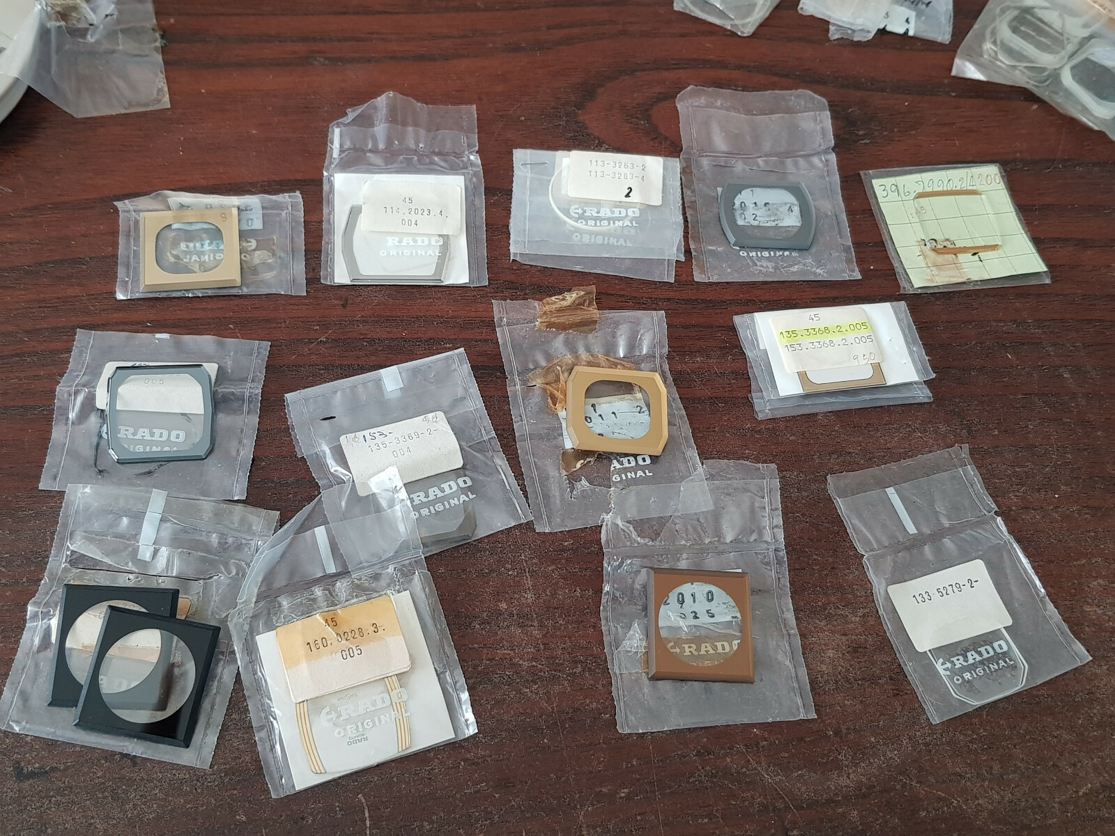 NOS Original Crystal for Rado Diastar Florence Drop down choose.