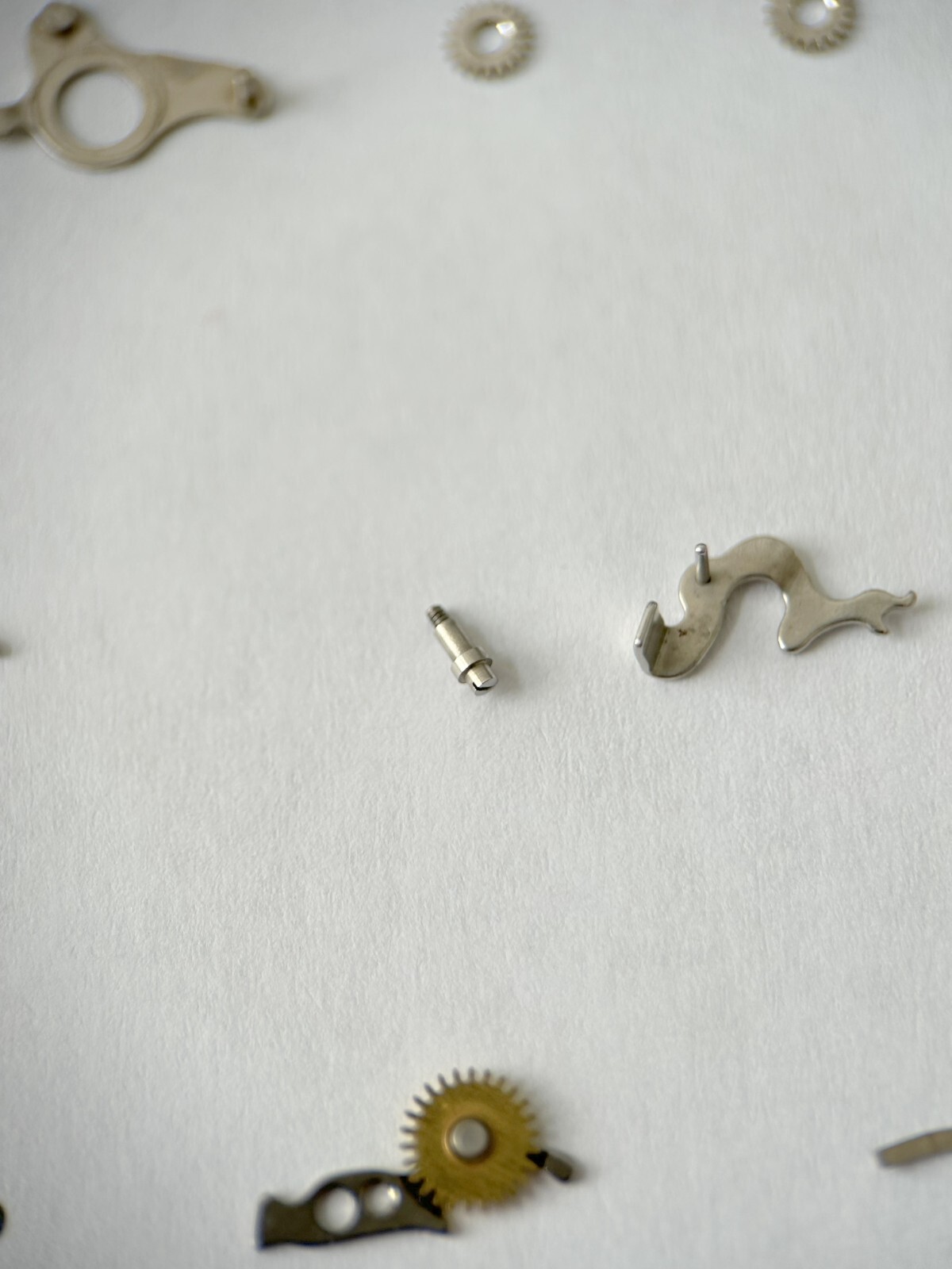 Valjoux Cal 92 Watch Movement Parts Balance Fork Wheel Spring Berral Bridge