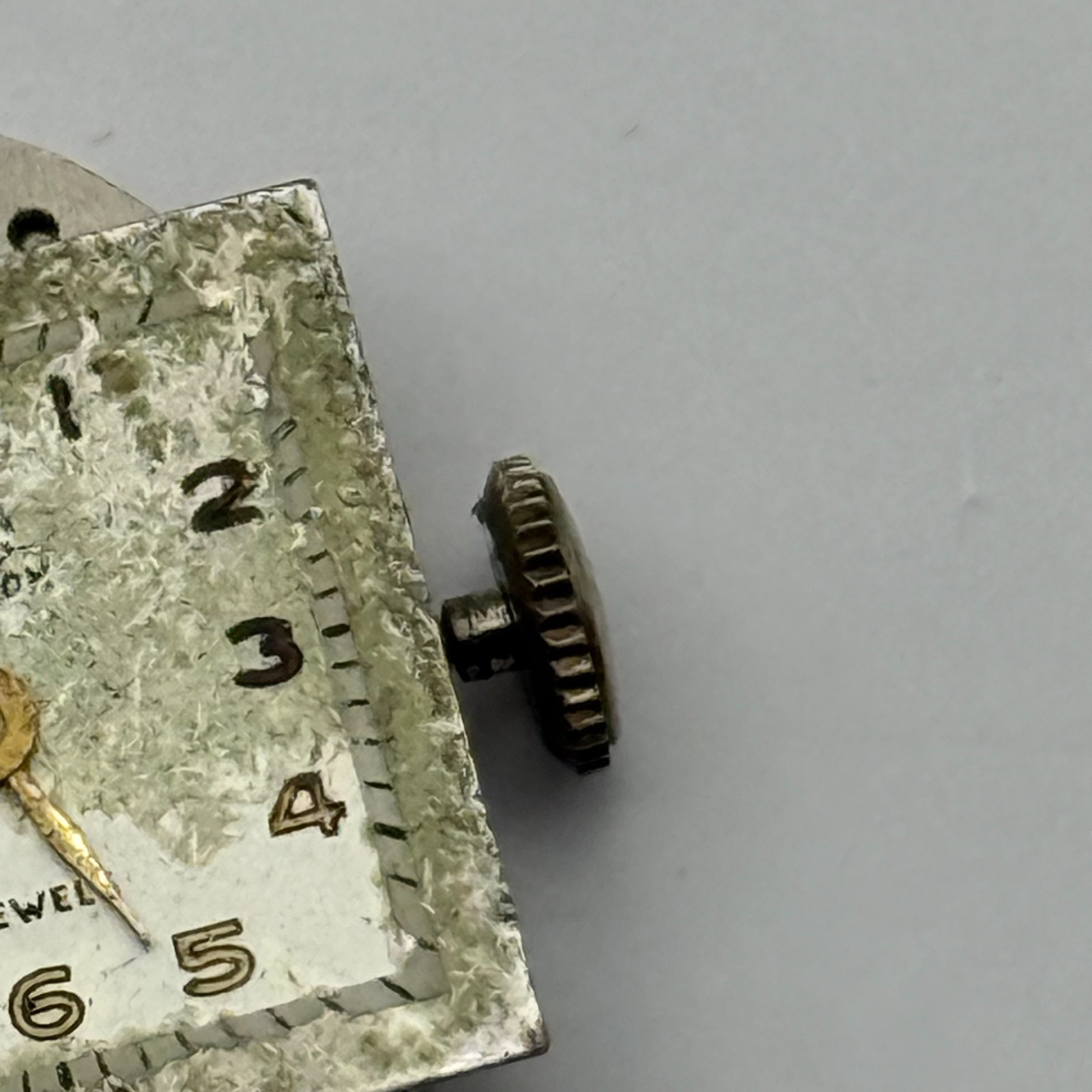 Lunesa L21 Watch Movement 17 Jewels Swiss Manual Wind Parts Repair 12.9mm