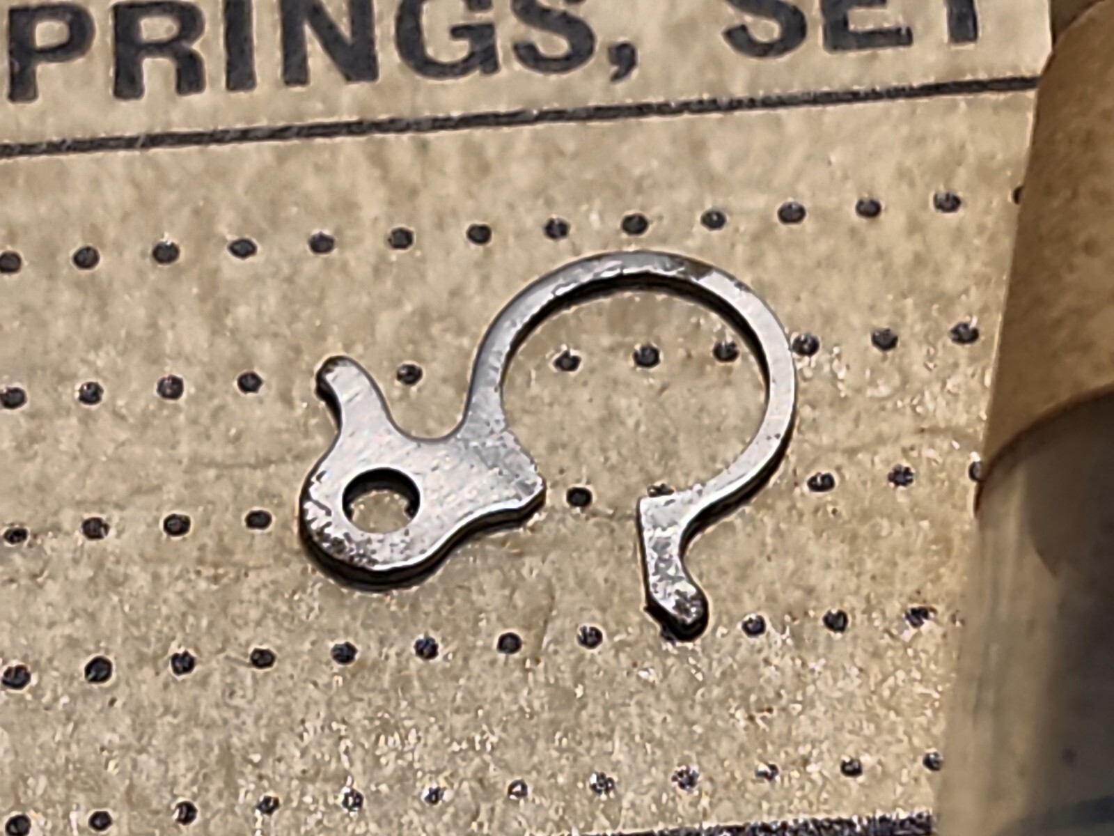 NOS Elgin 0s-3/0 Pocket Watch Setting Spring P/N 1910