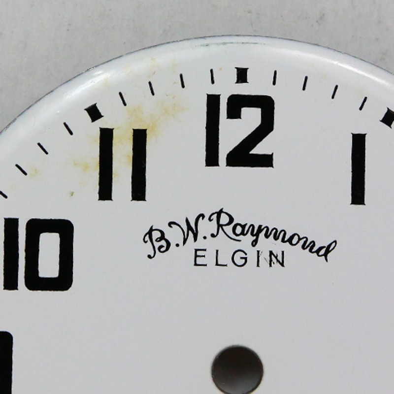 ELGIN B.W. Raymond Swiss 29.6mm Metallic Vintage NOS Watch Dial 1960’s – Issue
