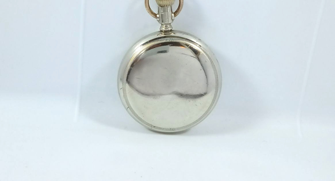 54MM 18s FAHYS Refined Polished Pocket Watch Case-Parts