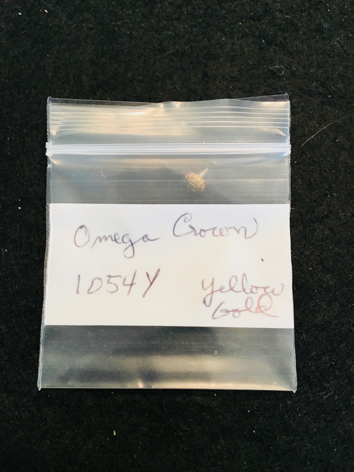 New Old Stock (NOS) Watch Parts: Omega, Benrus, Hamilton, Citizen Watch Crowns