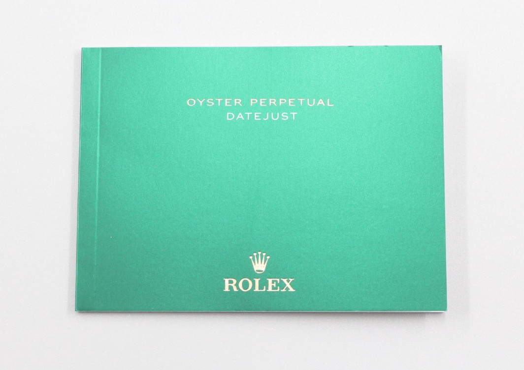Rolex Current Style Datejust Booklet Non-English OEM Used Mint