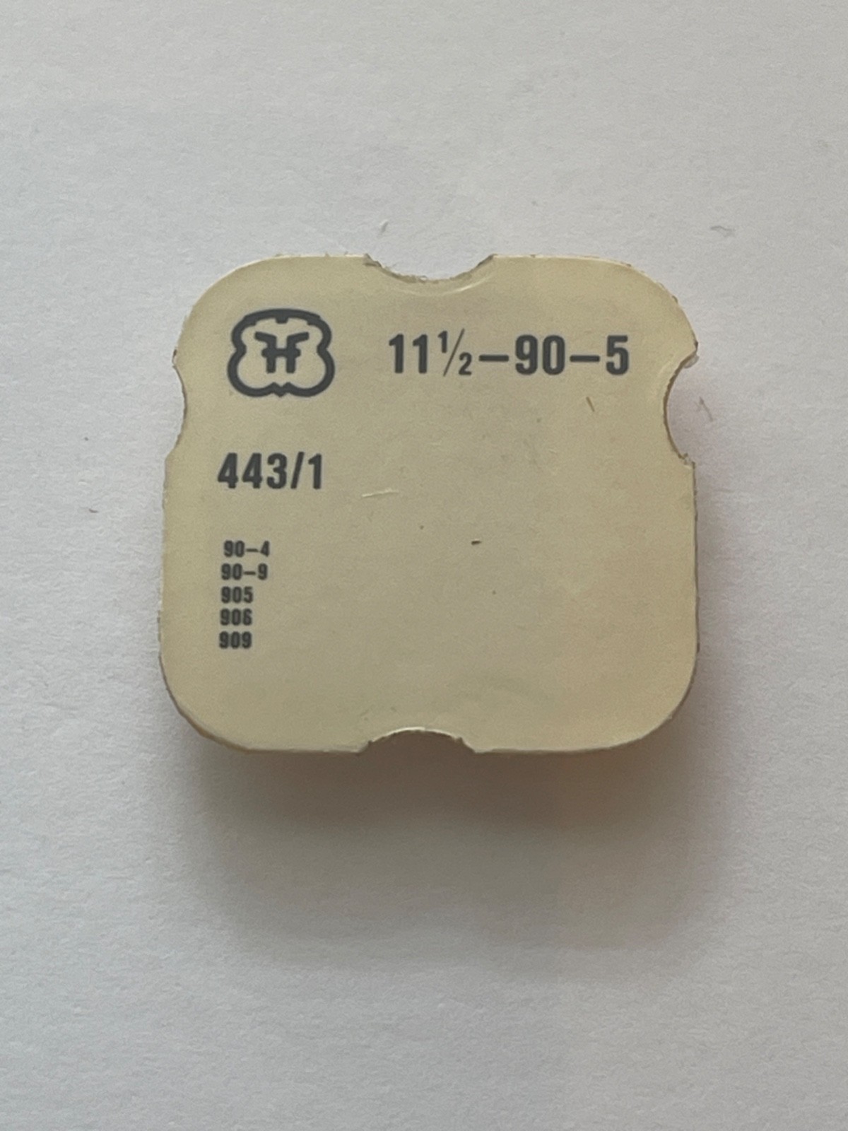 FHF Cal 90-5, 90-4, 90-9, 905, 908, 909, Part 443/1 Setting Lever Mounted NOS