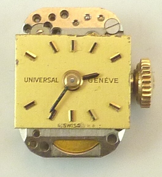 Universal Geneve Mechanical Wristwatch Movement – Part Repair – 17 Jewels