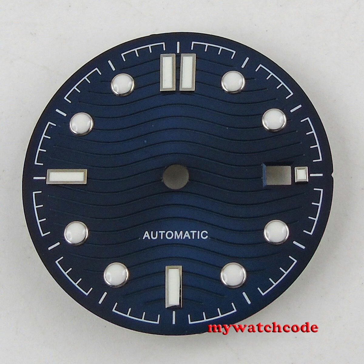 31mm pure sterile black gray blue dial fit ETA 2824 2836 mingzhu 2813 mens watch