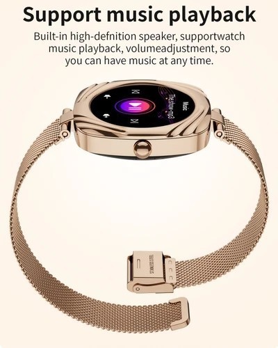 Smart Watch Stainless Steel Luxury Watch Bluetooth Call IP67 Fashion Bracelet A