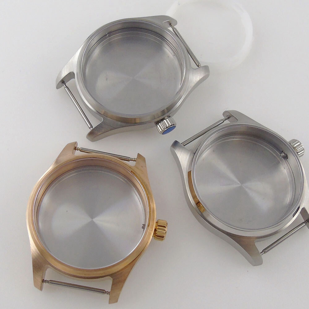 20ATM CUSN8 Bronze Watch Case 39mm 36mm Sapphire Glass Fit NH35A ETA2824 PT5000