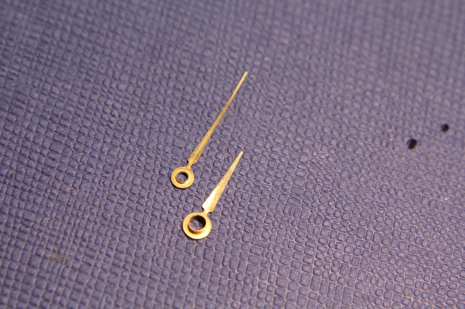 Valjoux 88 72c vintage gold hands for Mathey Tissot, Breitling, Universal Gene