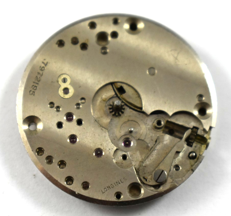 Vintage Longines Manual Wind 27.50mm Wrist Watch Movement lot.wh