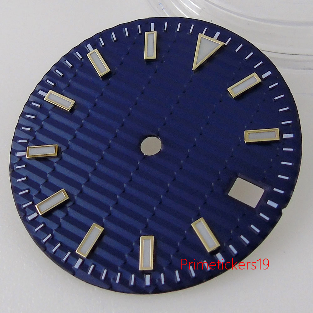 29mm Luminous Watch Dial Sterile Watch Face Fit for NH35/NH35A Model Date Window