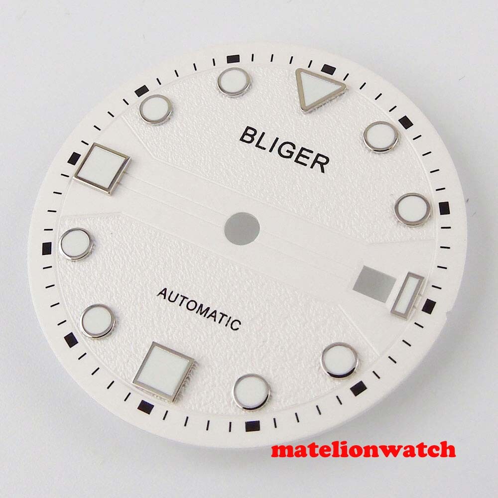 31mm Super Lume Watch Dial Parts Fit For ETA 2824 2836 Miyota 8215 821A Movement