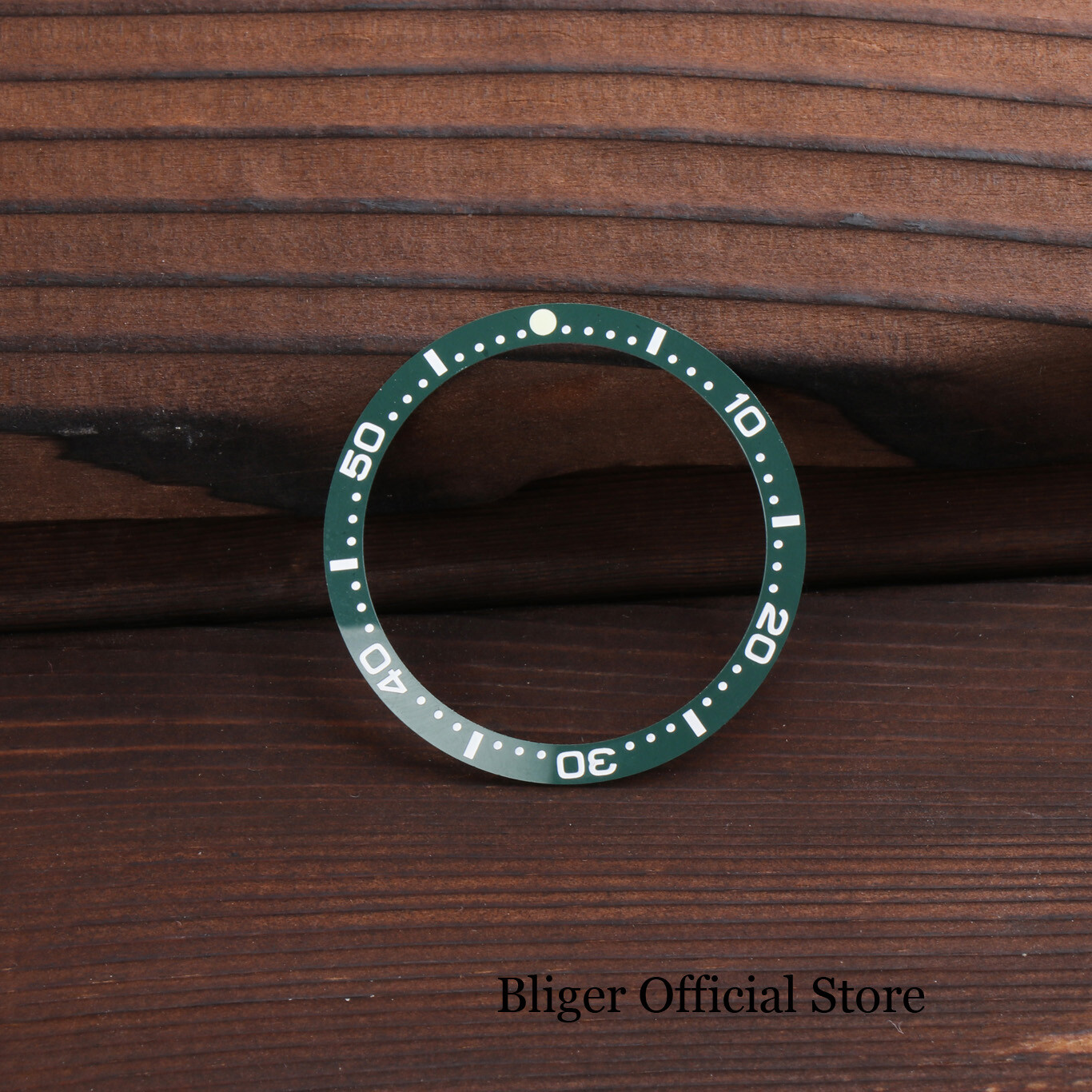 39MM Ceramic Bezel Insert For Diver 62mas Automatic Watch Accessory Repair Parts