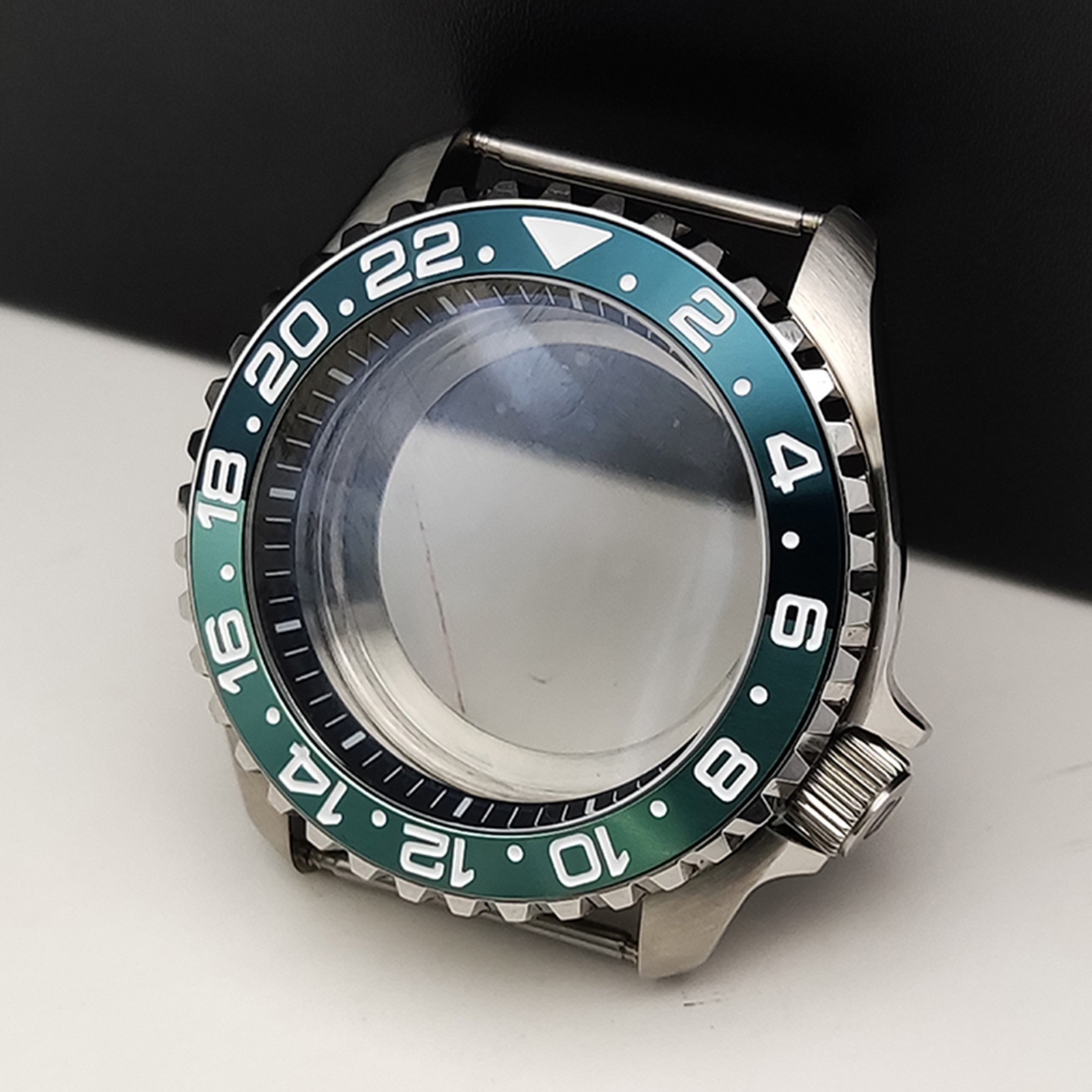 42mm Steel Watch Case Sapphire Glass Modifications for NH35/36/4R/7S Movement