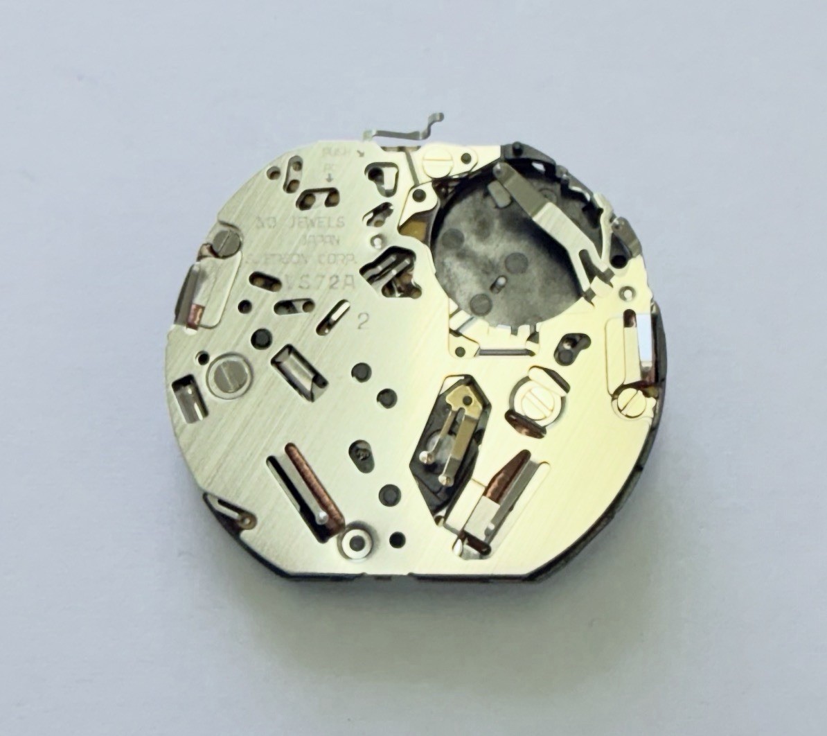 Genuine Solar Powered VS72 Movement Fits Seiko V172 New With Whole Set
