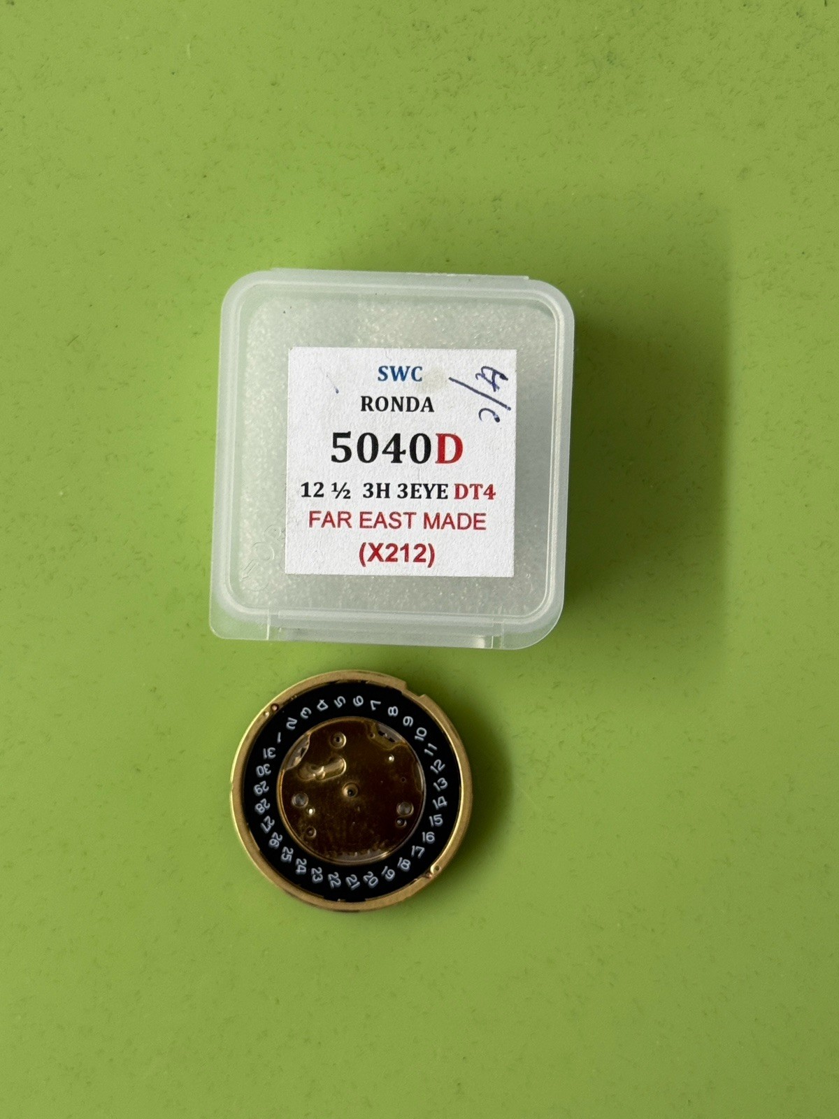 GROUP SALE Ronda Quartz Watch Movement Lot-5040D Z60 7003L Quartz Movement Parts