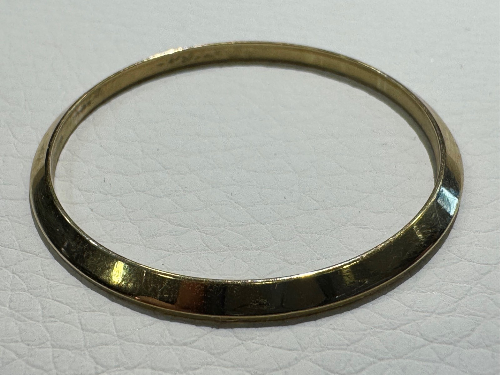 100% Rolex Bezel 18K Yellow Gold Flat for Men 34mm Datejust 15203