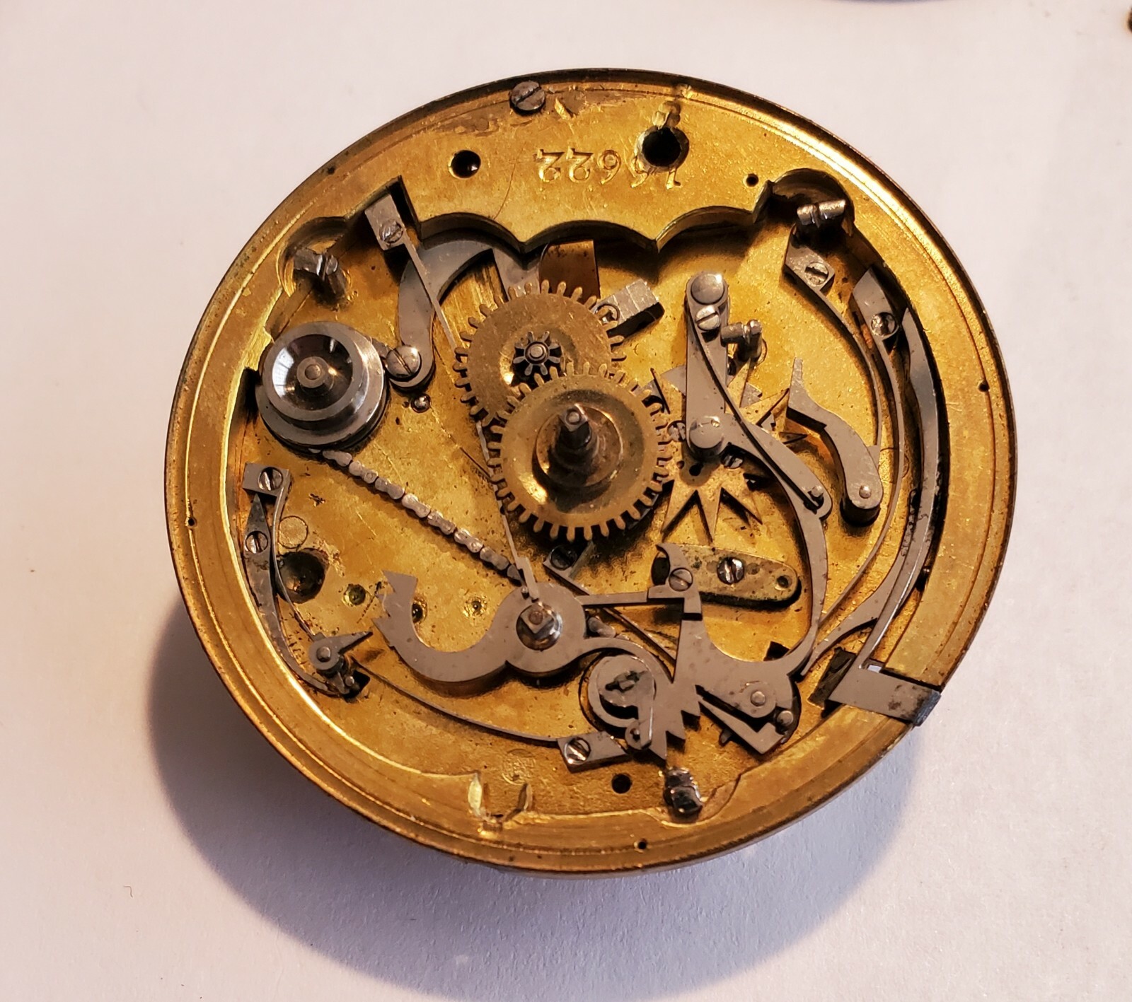 Antique 18th Century Eardley Norton London 44mm Verge Fusee Repeater Movement