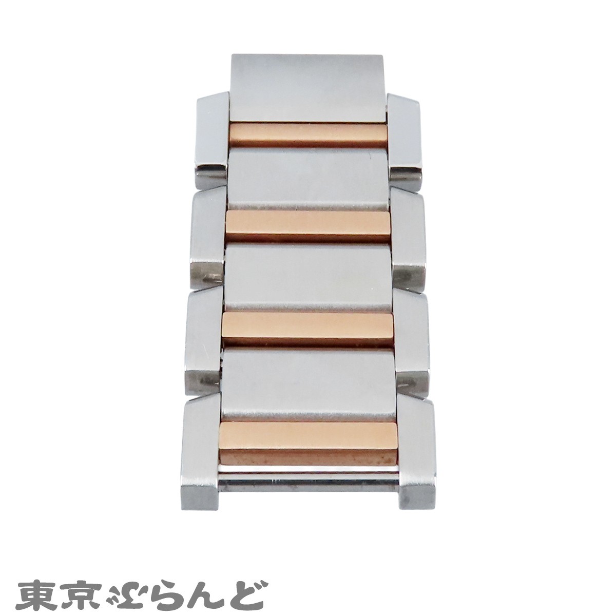 Genuine Cartier Tank Francaise Two Tone Bracelet Links 14mm 4pcs SS Rose Gold