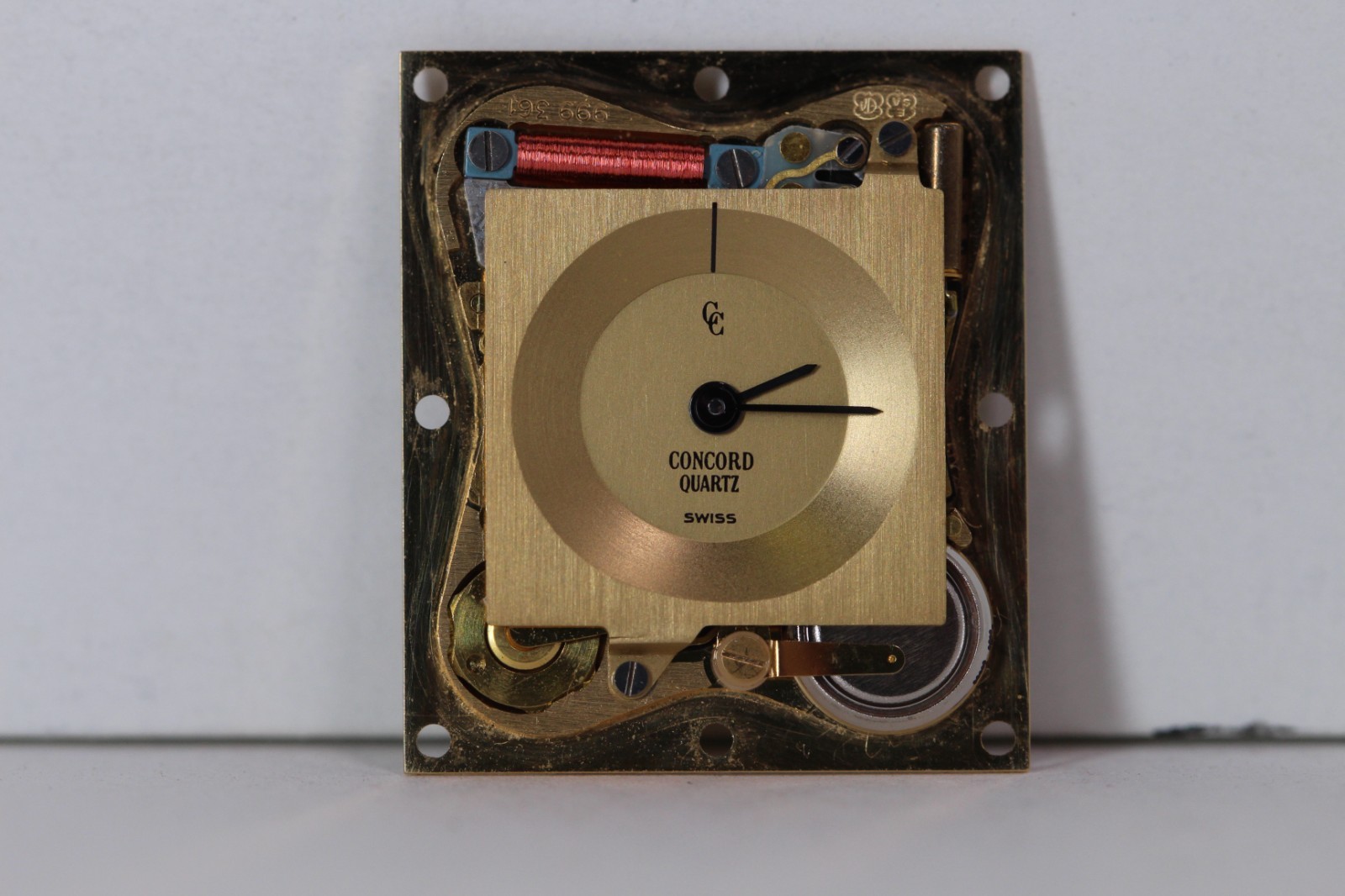 Concord Dilirium Watch ETA ESA Movement 999.361 Stator and Step Motor Assembly