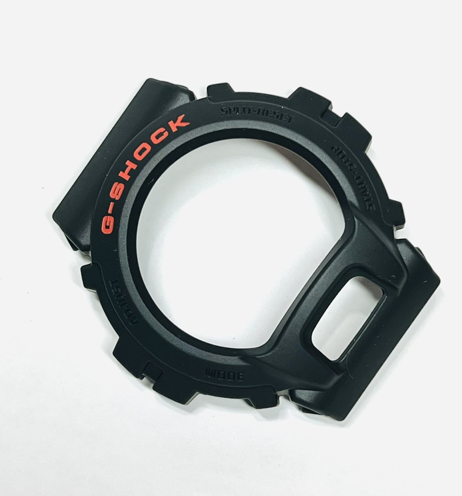 Genuine Casio Replacement part Bezel for DW6900TD-4 Black with Red letters New**