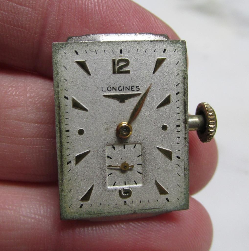 Vintage Lot of 4 Misc. Wristwatch Movements / Dials ~ ‘AS IS’ ~ 7-E512