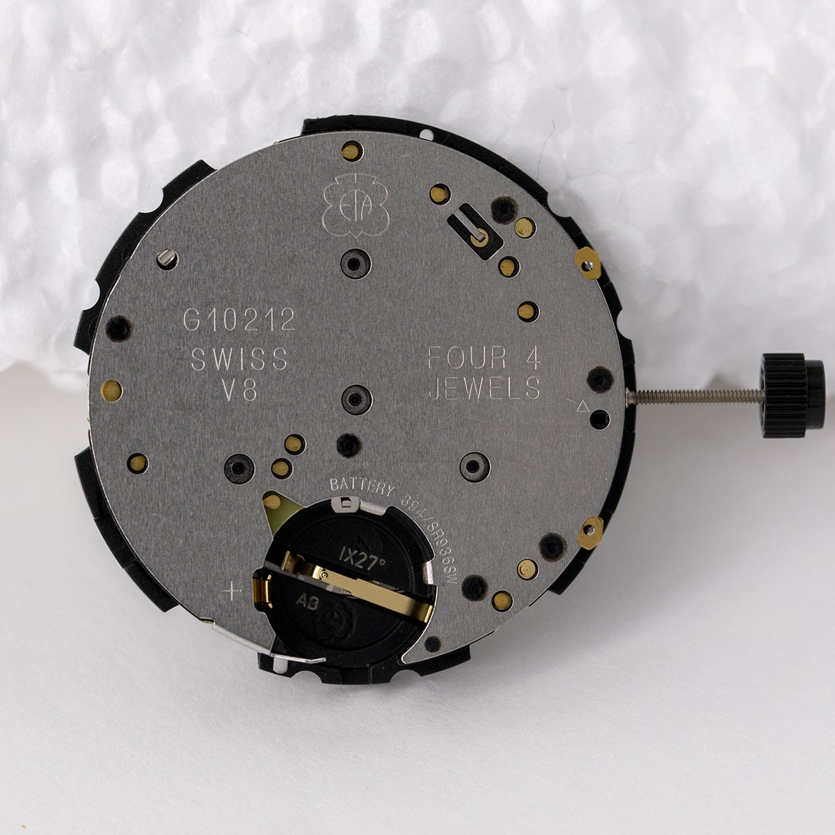 3-Eye Chrono 6-Hand Quartz Watch Movement Date At 4 Replacement For ETA G10.212