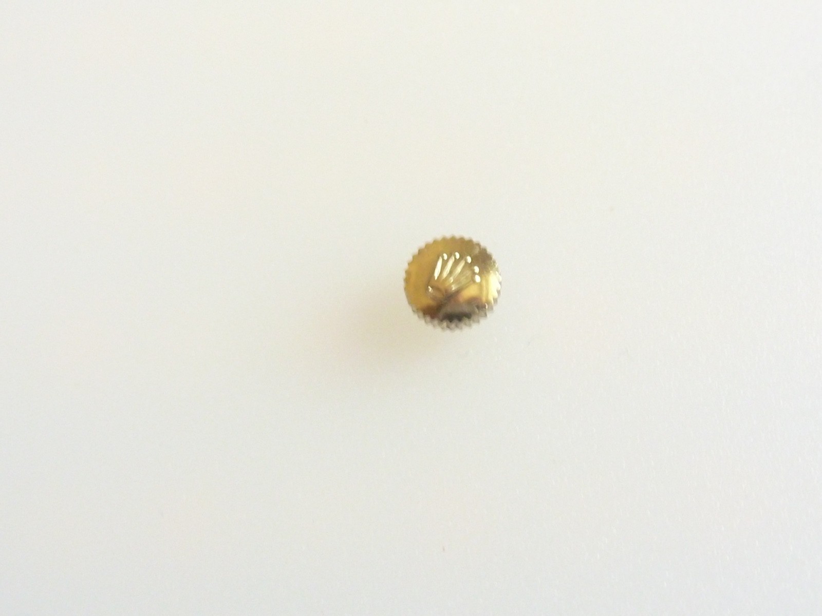Genuine Rolex Cellini White Gold Crown 4.5mm Width & 2.3mm Thickness New Old