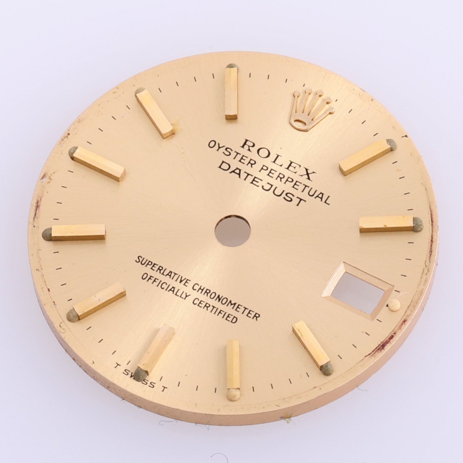 Rolex Lady Datejust 26mm Champagne Stick Dial TSwissT 6917 69173 69178 #J50