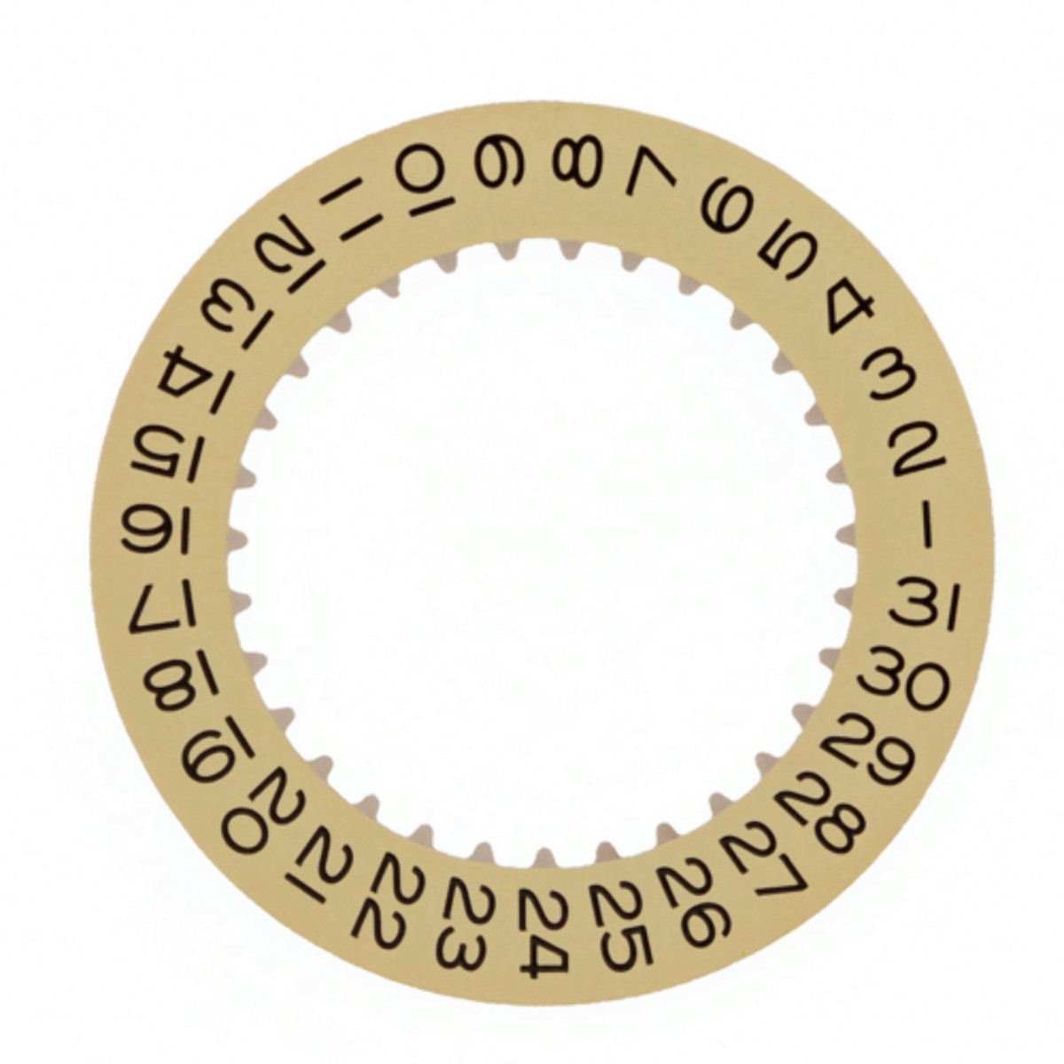 Champagne Date Disc Replacement For Rolex GMT-Master Explorer II 3175 3185