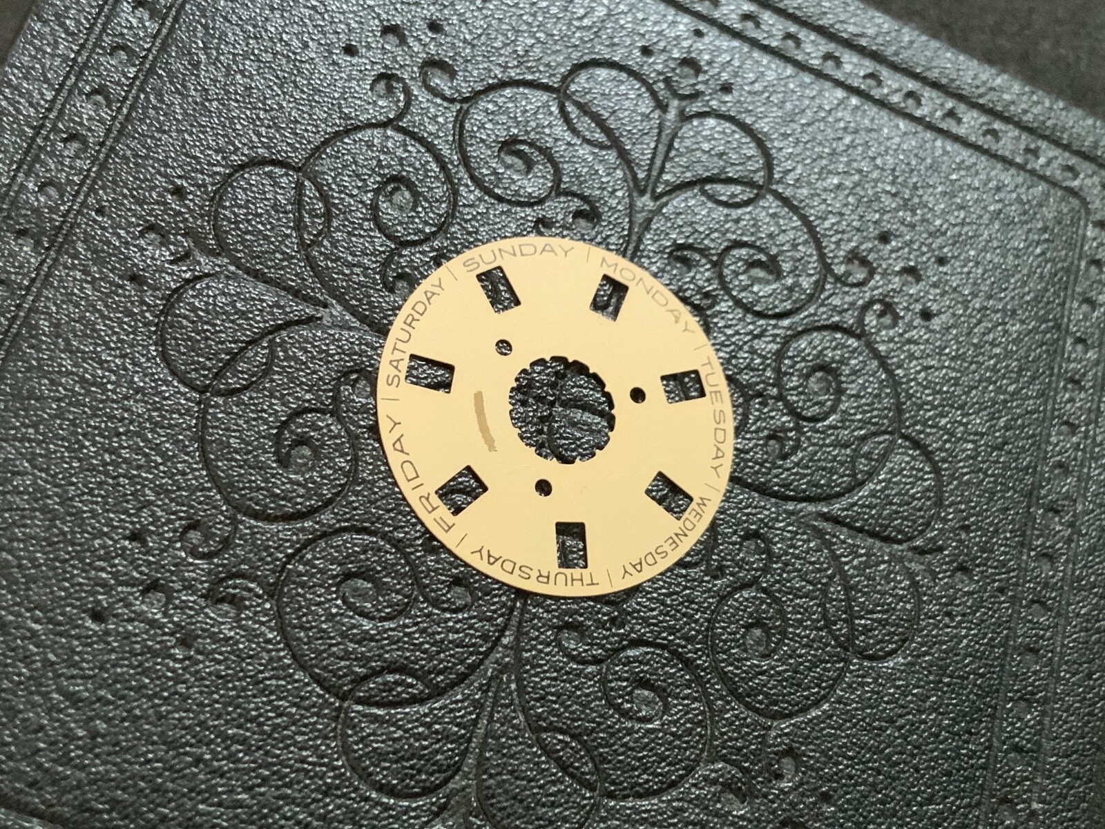 DAY DISC CHAMPAGNE FOR ROLEX President 18238 18248 – 3155 Movement