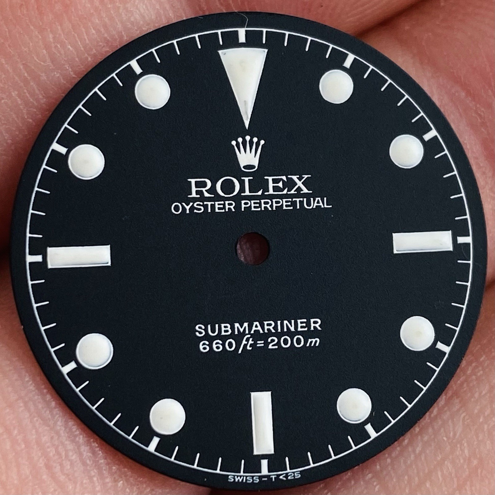 Rolex Service Dial For Submariner No Date Model Ref 5510 & 5512