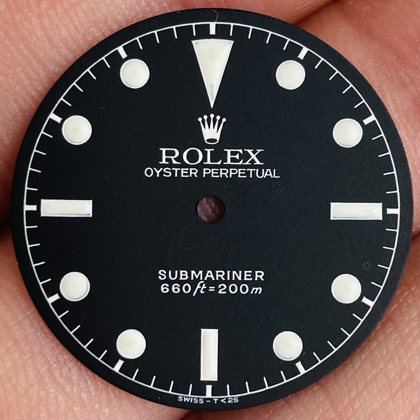 Rolex Service Dial For Submariner No Date Model Ref 5510 & 5512